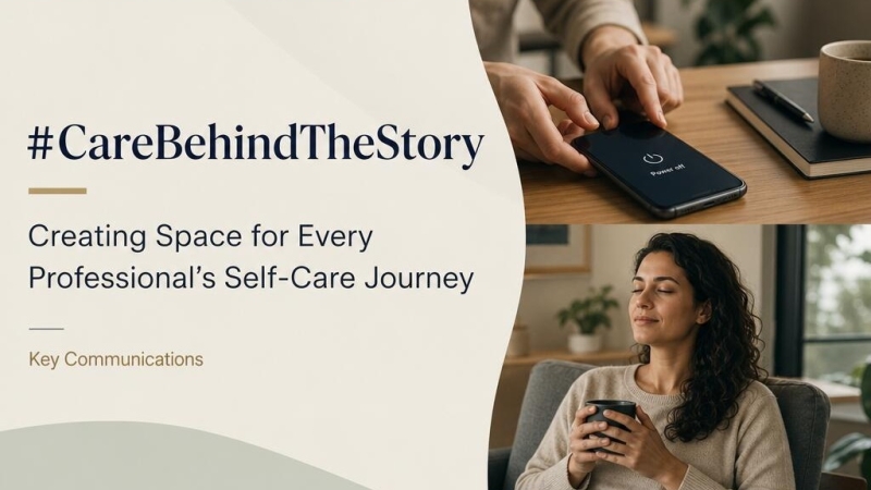 Key Communications launches self care campaign for media professionals  #CareBehindTheStory