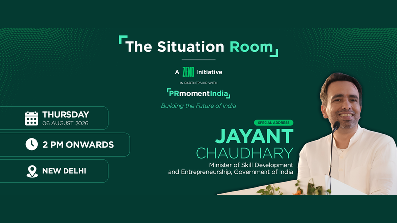 Union Skill Development Minister, Jayant Chaudhary, to headline 'The Situation Room' in Delhi